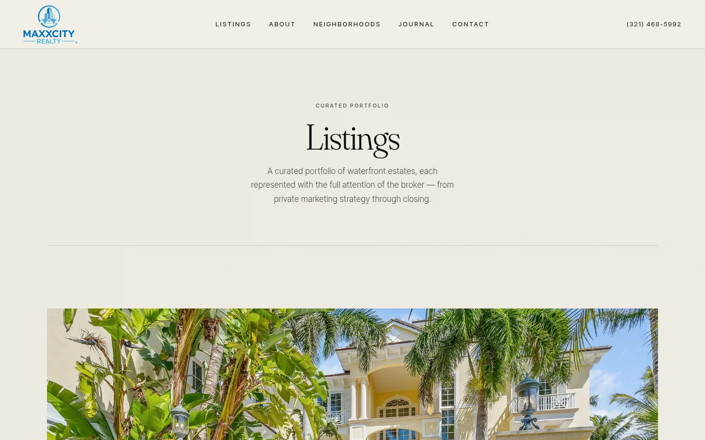Maxx City listings page